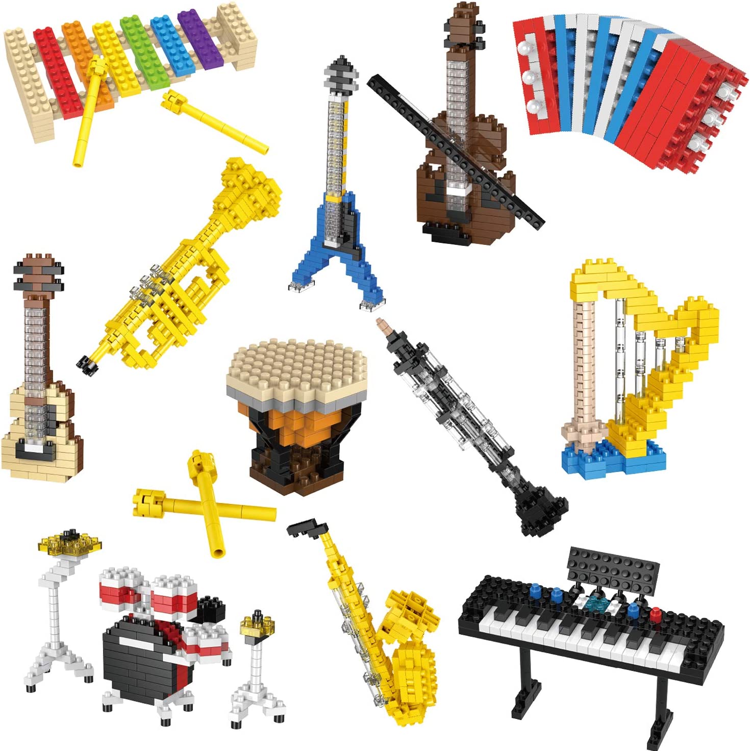 Lego Mini Music Building Blocks Musical Instrument UTAH SYMPHONY UTAH OPERA GIFT SHOP
